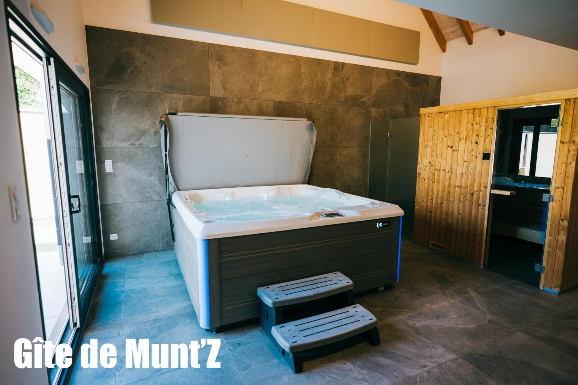Gite De Munt'Z Spa, Sauna, Piscine, Proche De Colmar Muntzenheim Luaran gambar